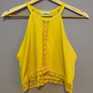Women’s S Bright Yellow Tank